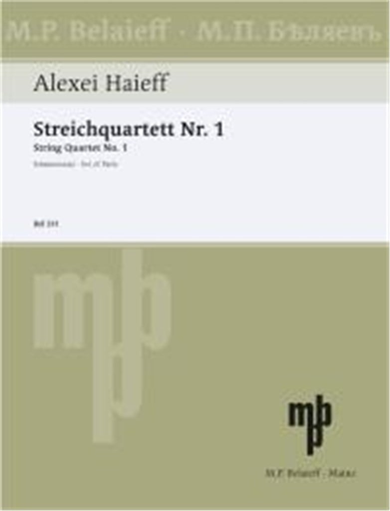 Streichquartett Nr. 1